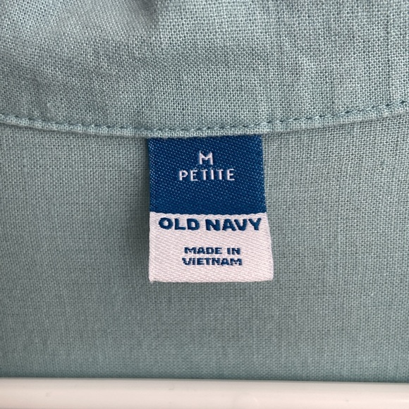 Old Navy linen beach cover-up - Size Petite Medium - Picture 4 of 5